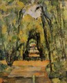 L’Allée de Chantilly Paul Cézanne Forêt